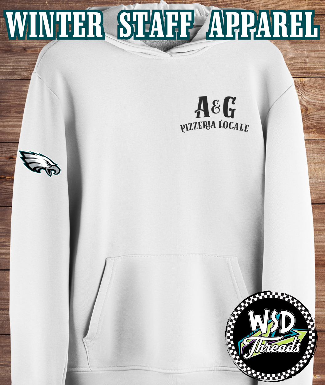 A&G Pizzeria: Staff Hoodie (2025)