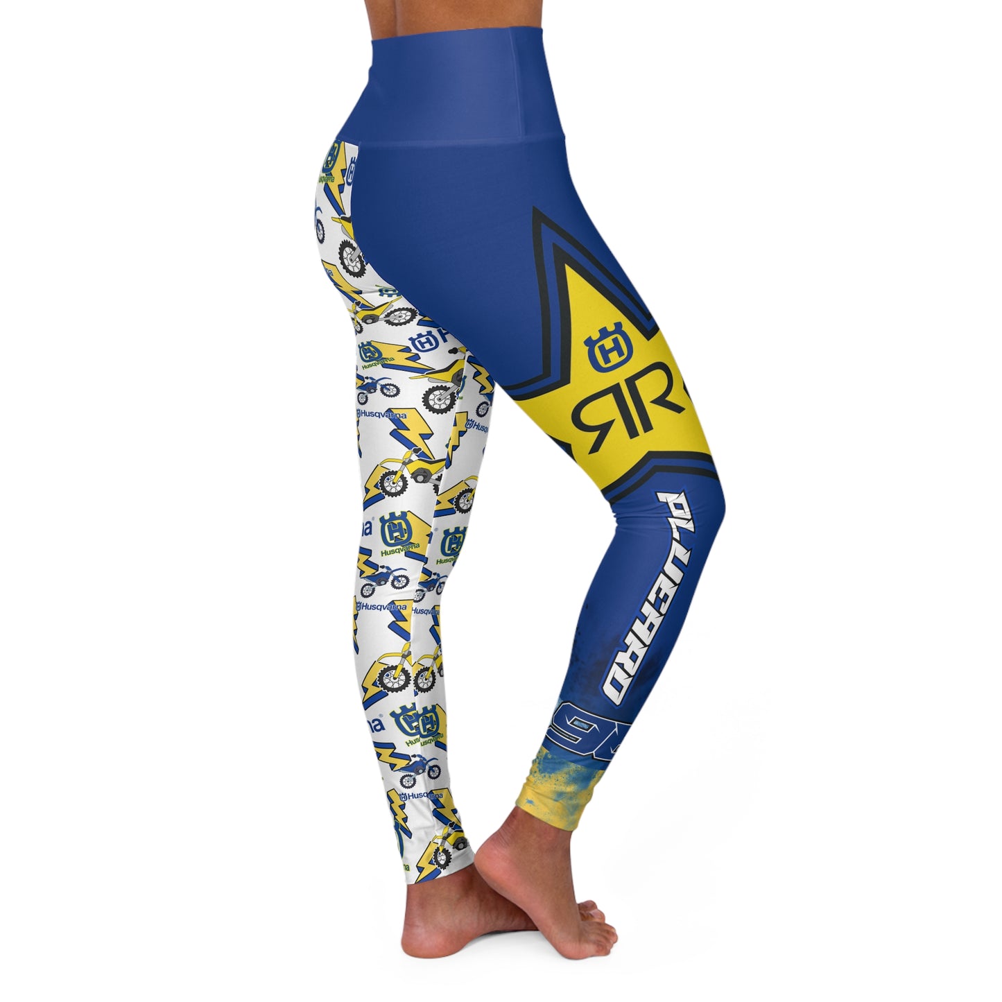 Custom Husqvarna High Waisted Leggings