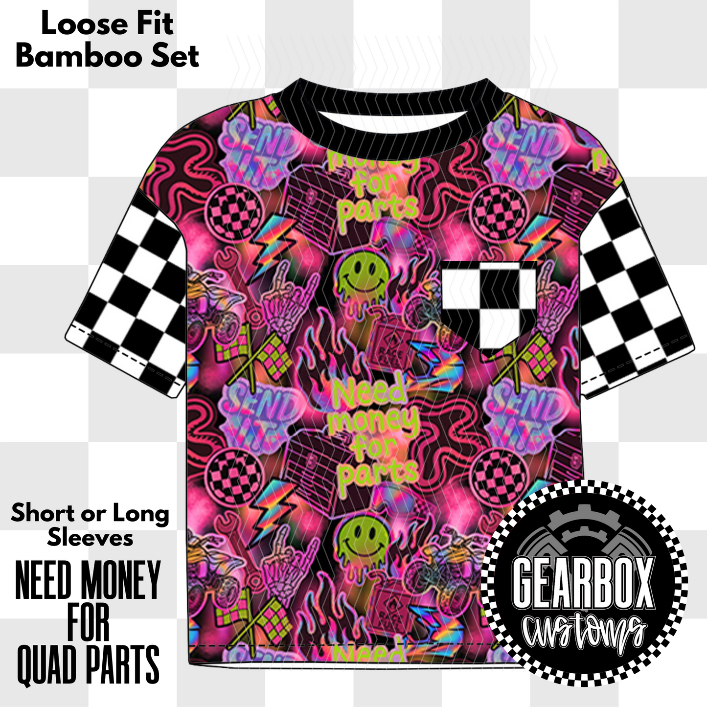 Money for Quads/Parts Bamboo: T-Shirt