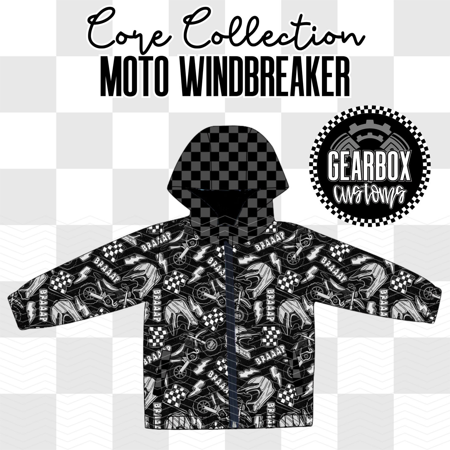 Core Collection Moto Windbreaker