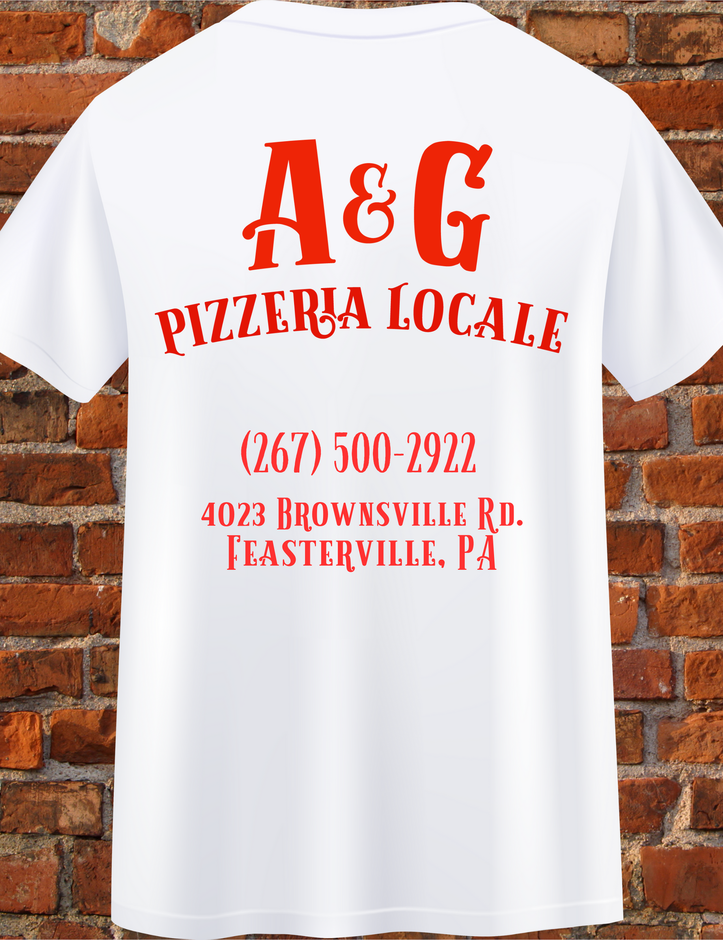 A&G Pizzeria: Business T-Shirt (2025)