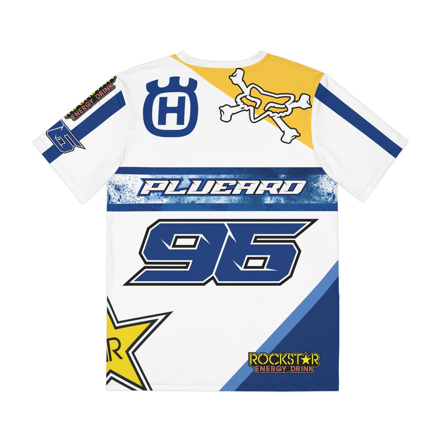Custom Husqvarna Jersey Tee: Unisex/Mens