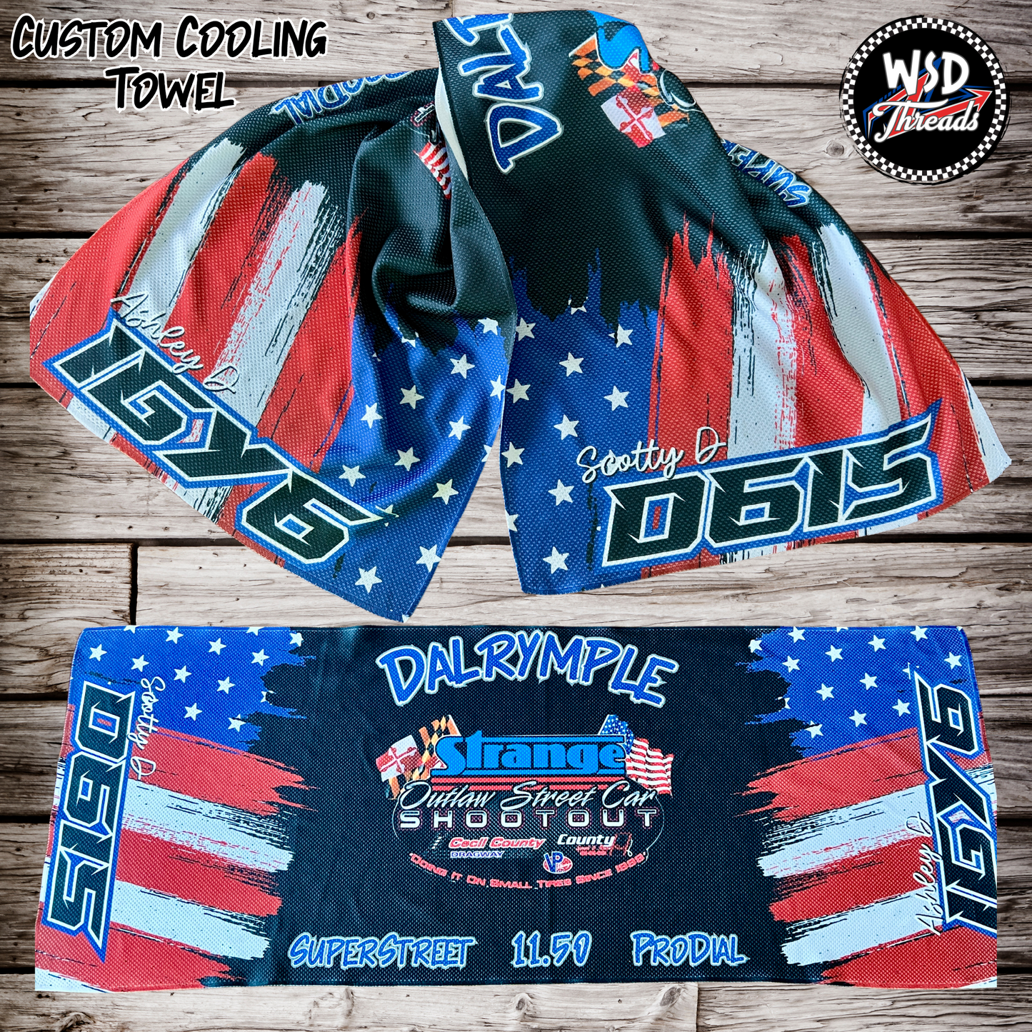 Gearbox Custom Cooling Towel