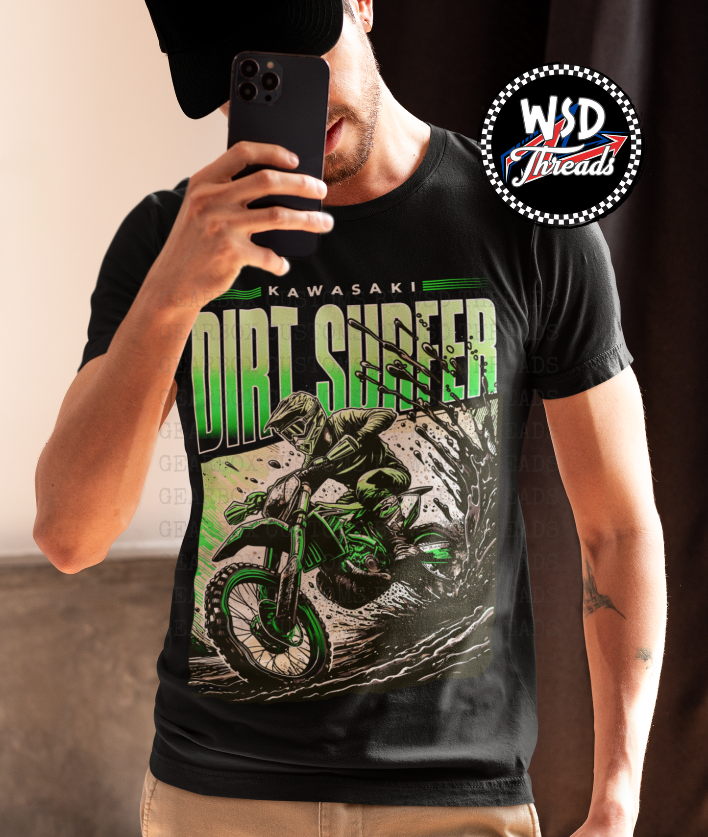 Dirt Surfer Adult Tees