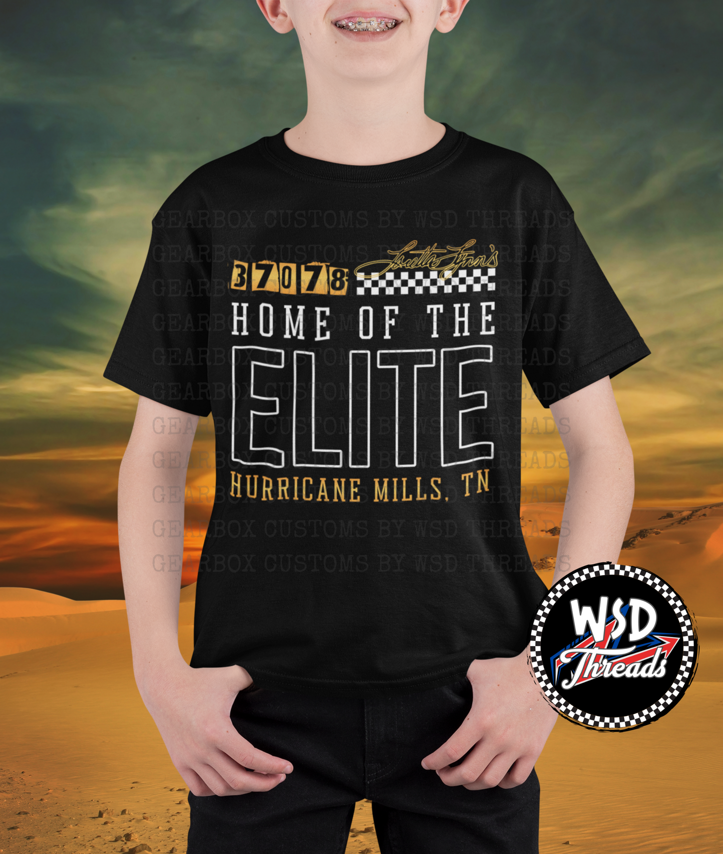 Loretta's Zip Code Youth Tee