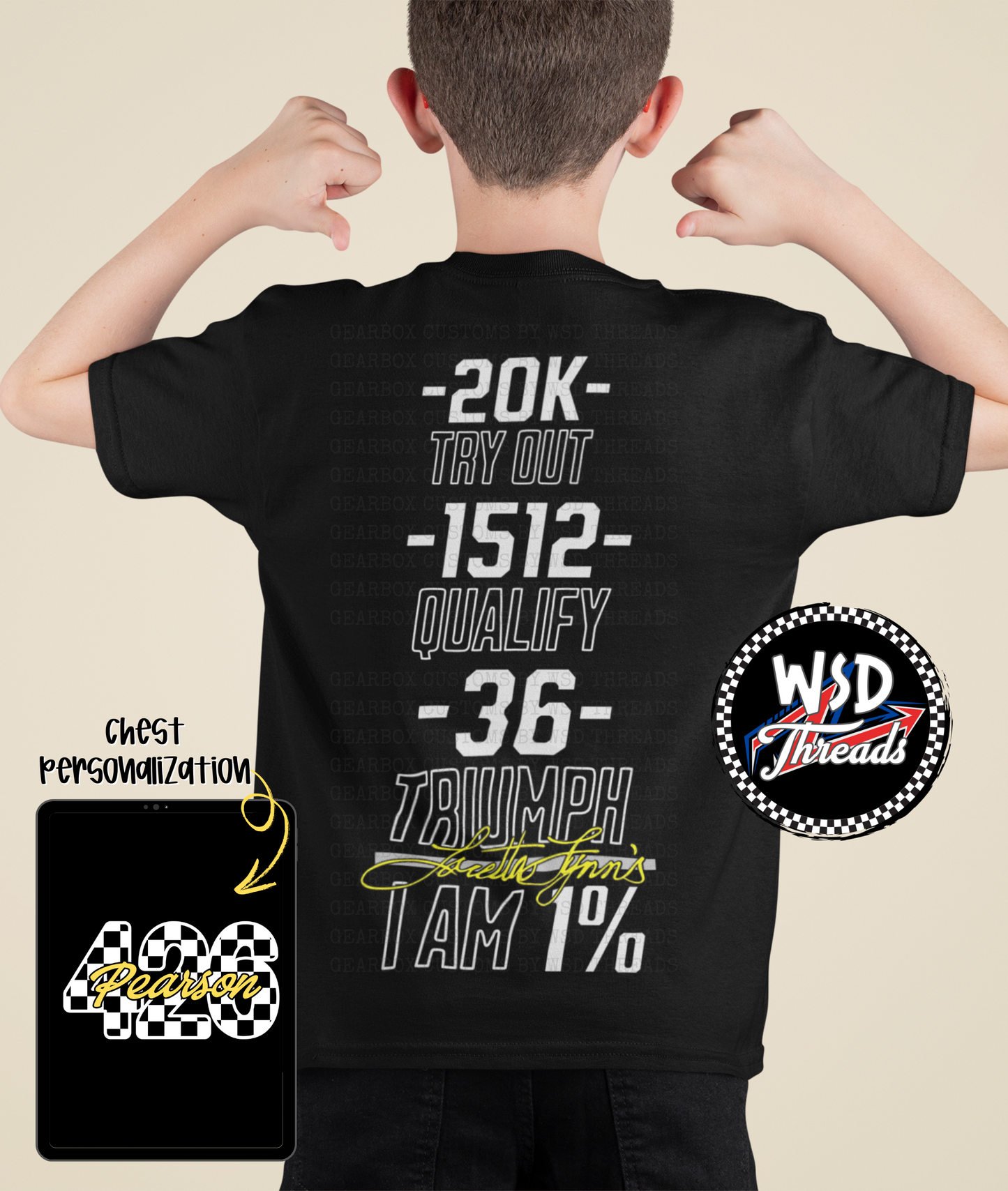 Loretta's 1% Youth Tee