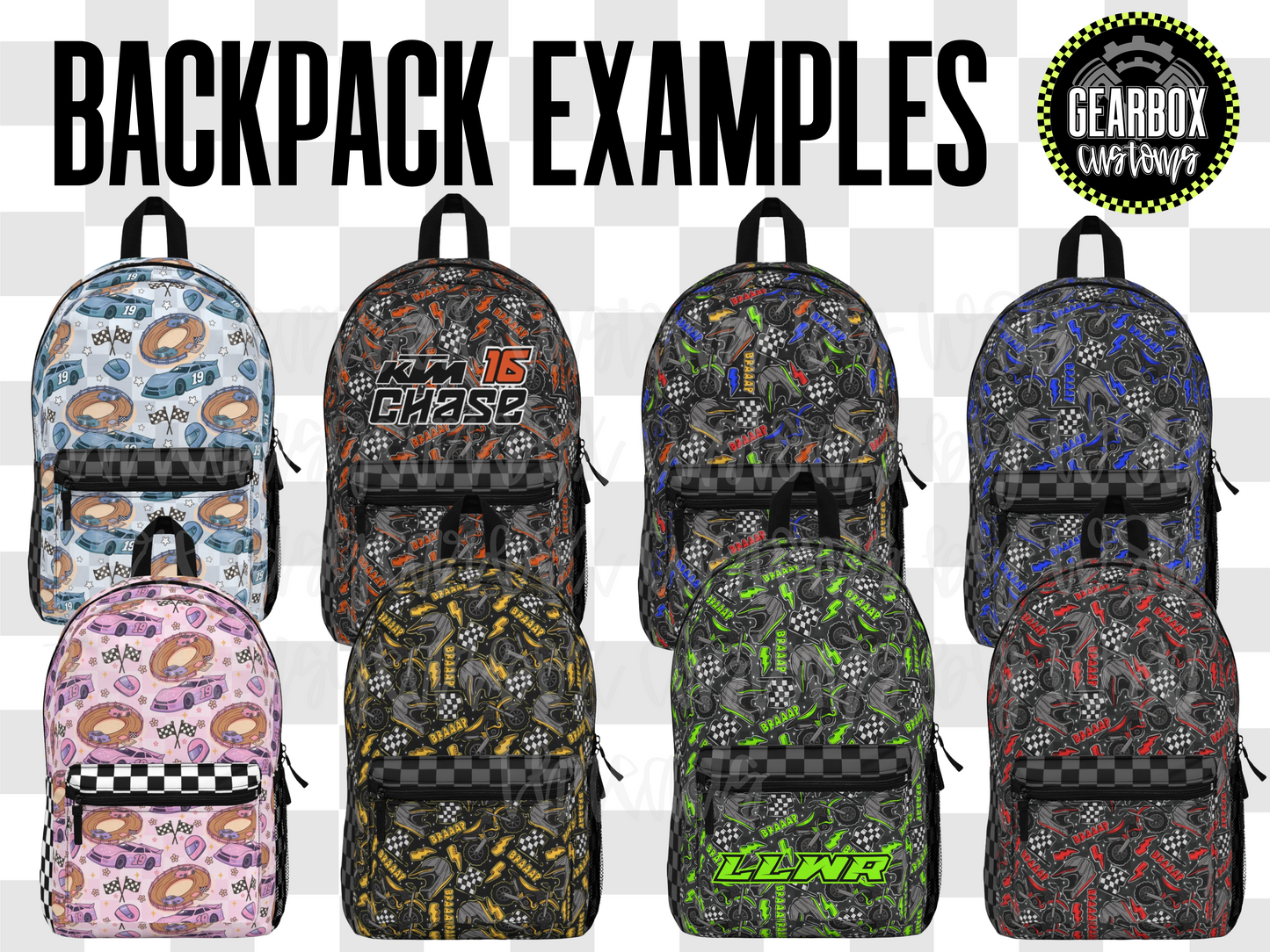 Custom Backpacks at The DIY Backpack Bar