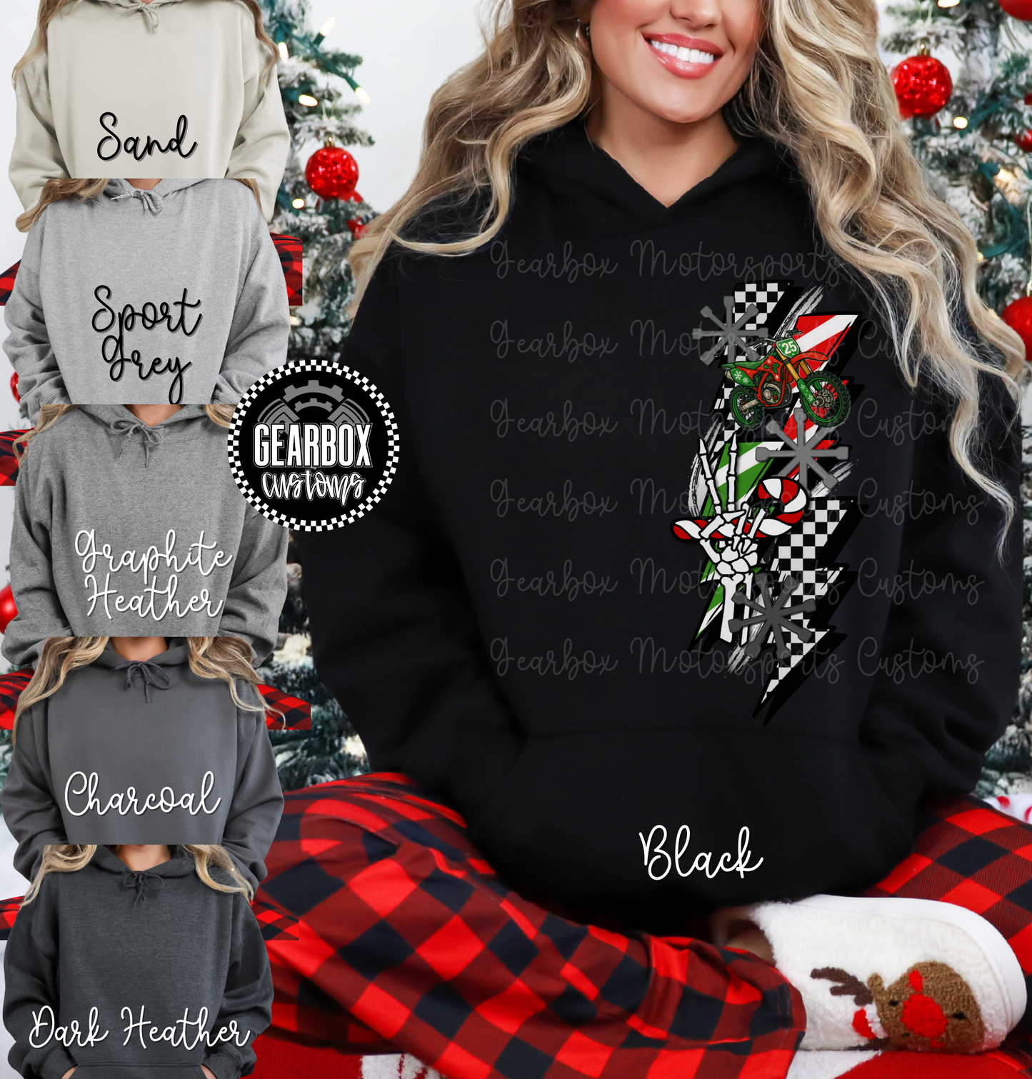 North Pole Moto Hoodie (Adult)