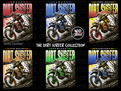 Dirt Surfer Adult Tees