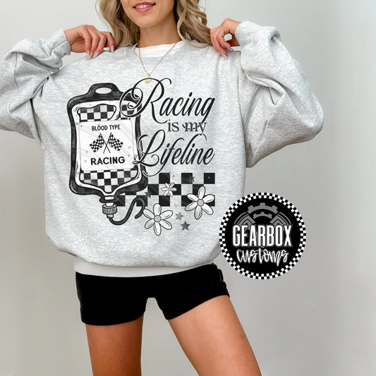 Racing is my Lifeline Apparel (Adult)