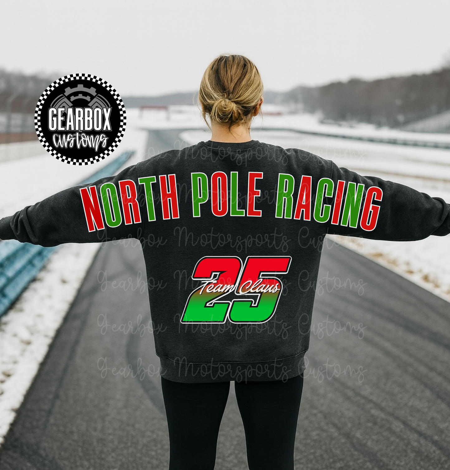 North Pole Racing Crewneck (Youth)