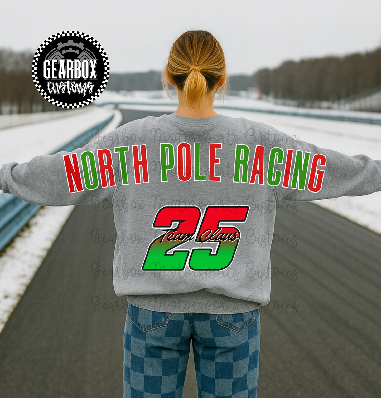 North Pole Racing Crewneck (Youth)