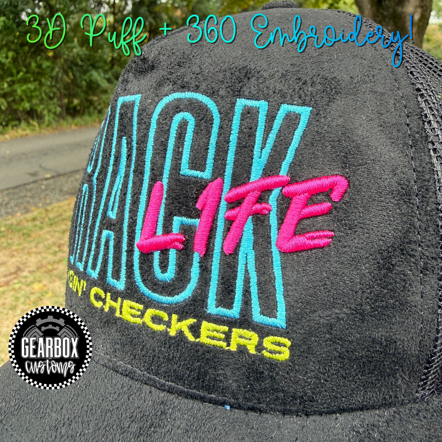 Core 360 Hat: 3D Puff + 360 Embroidery