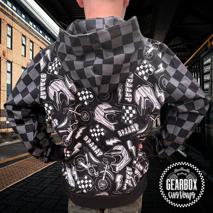 RTS Core Collection Moto Hooded Pullover