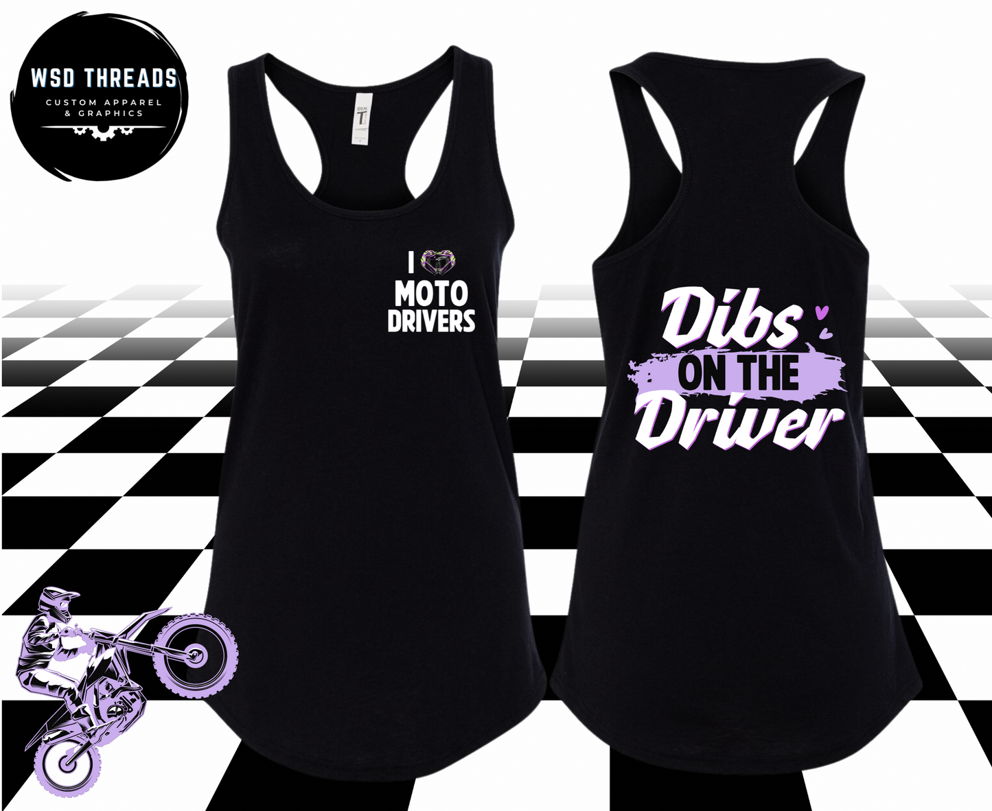 Dibs on the Driver Tank: I Heart Moto Drivers