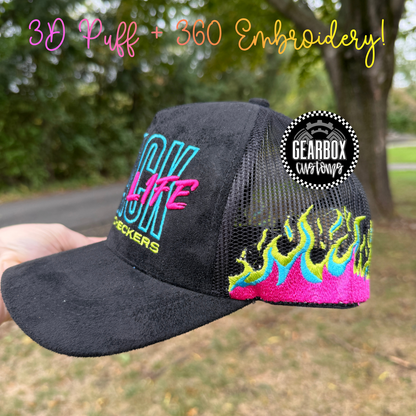 Core 360 Hat: 3D Puff + 360 Embroidery