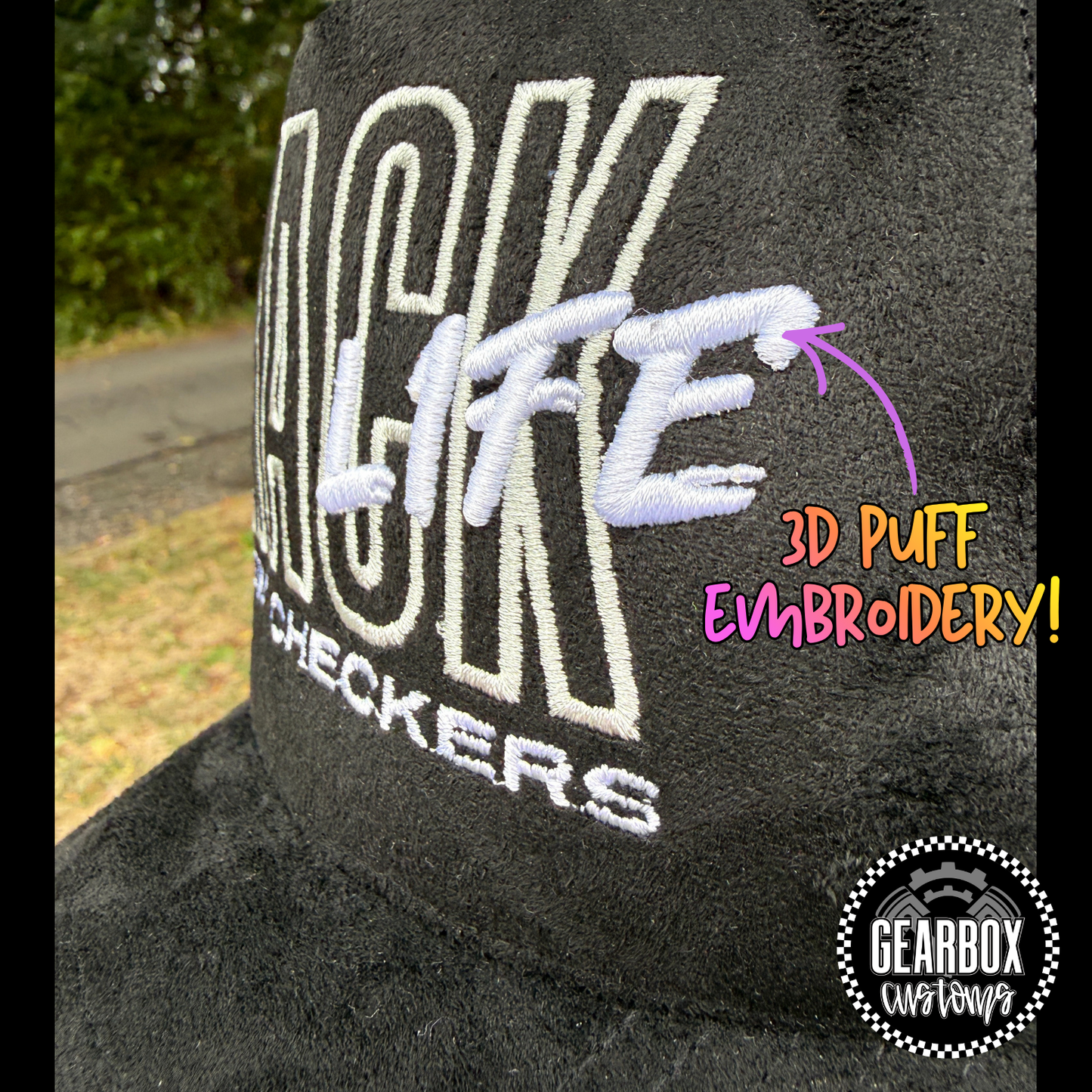 Core 360 Hat: 3D Puff + 360 Embroidery