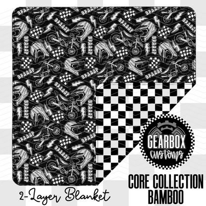 Core Collection Moto Bamboo: 2-Layer Blankets