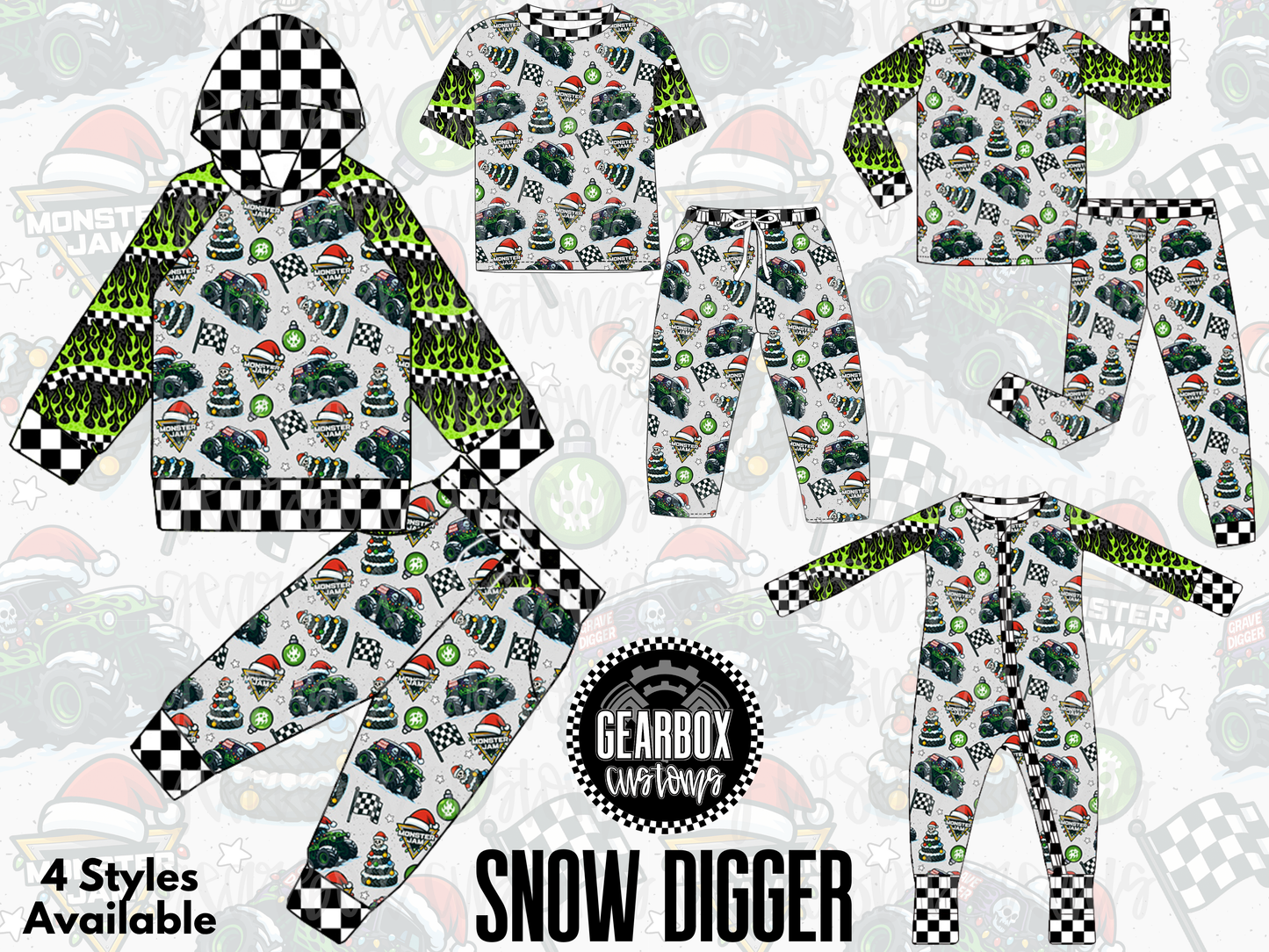 BLOWOUT! Snow Digger Bamboo & Loungewear (Youth Only)
