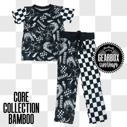 RTS Core Collection Moto Bamboo: Short Sleeve Loose Set
