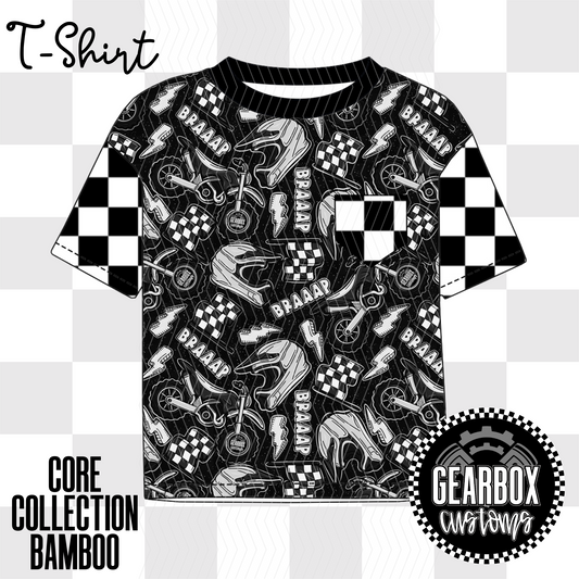 Core Collection Moto Bamboo: T-Shirt