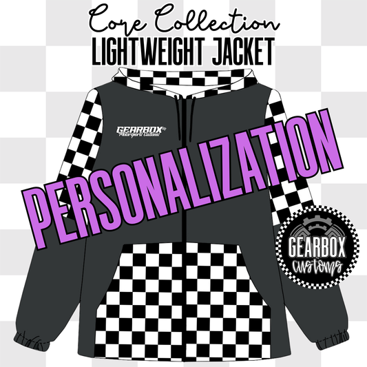 Core Collection Personalization: Lightweight Jacket