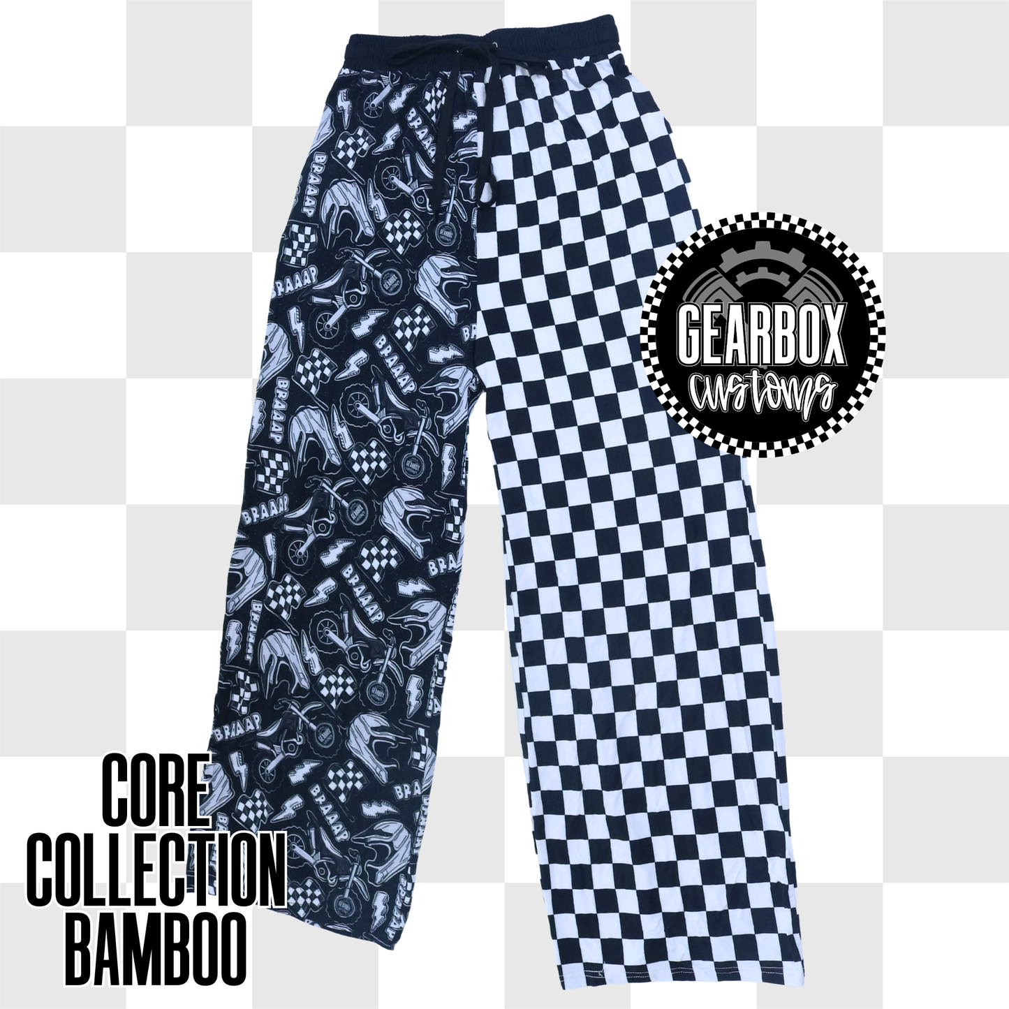 RTS Core Collection Moto Bamboo: Unisex Wide Leg Pants