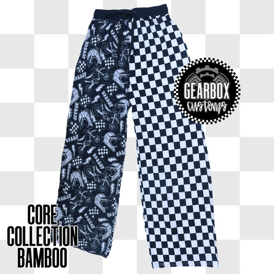 RTS Core Collection Moto Bamboo: Unisex Wide Leg Pants
