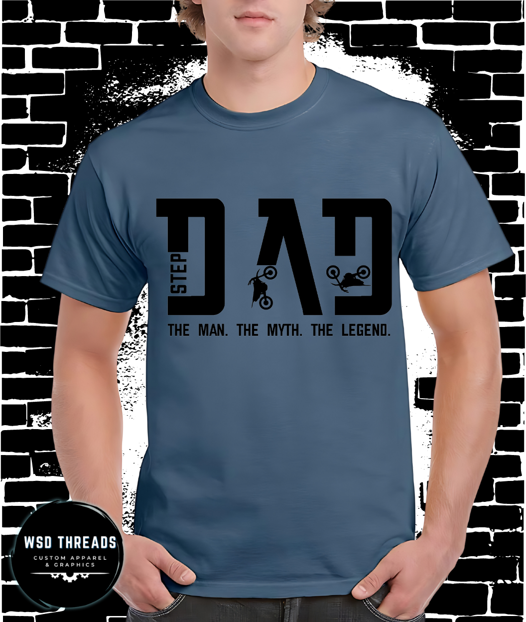 Moto DAD Dirt Bike T-Shirt