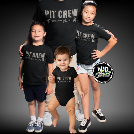 PIT CREW Toddler/Baby Tees: Father's Day Special!