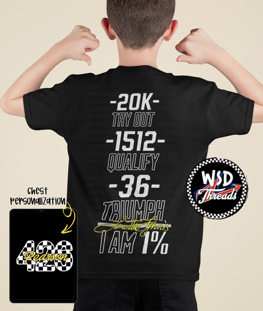 Loretta's 1% Youth Tee