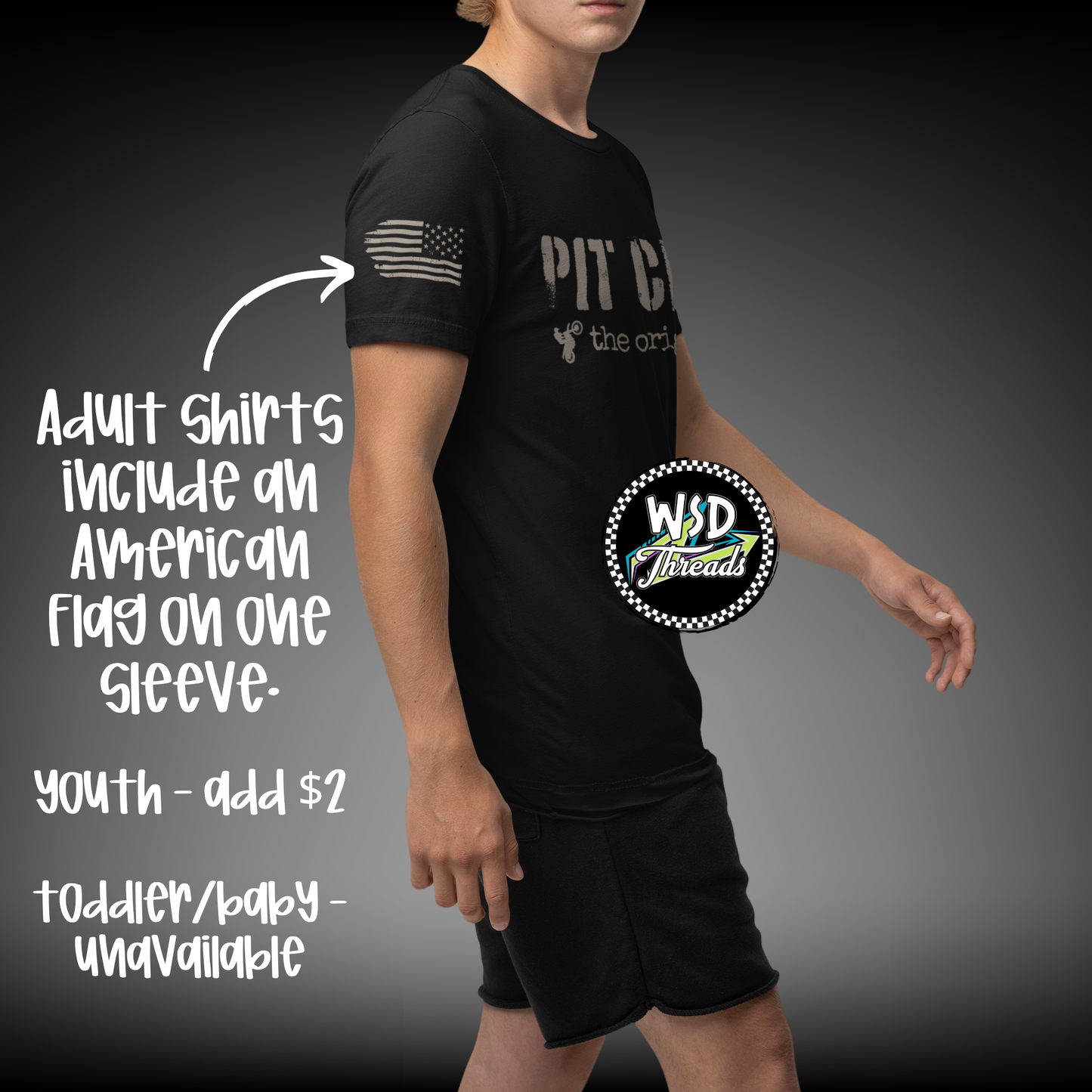 PIT CREW Youth Tees: Father's Day Special!