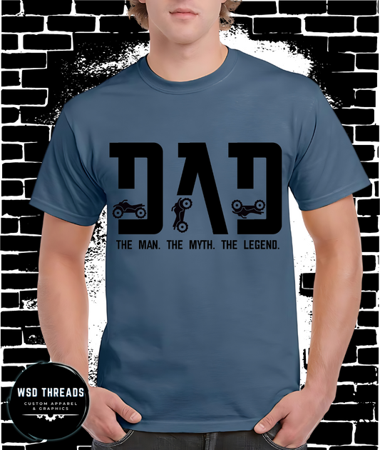 Moto DAD Quad ATV T-Shirt