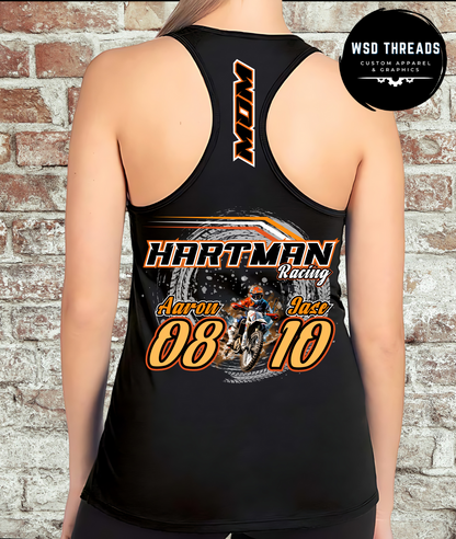 Custom Request - Motorsports Racerback Tank