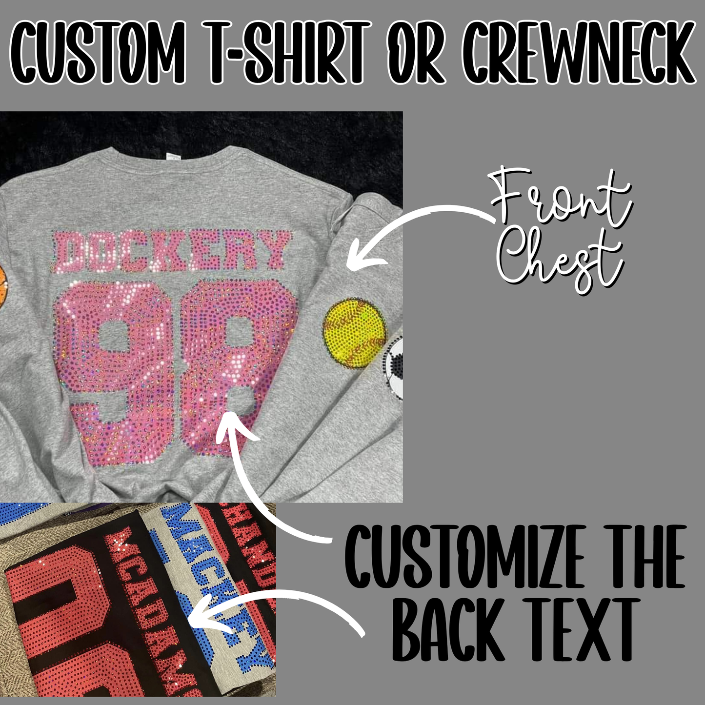 Lady Lions: Custom Spangle Apparel