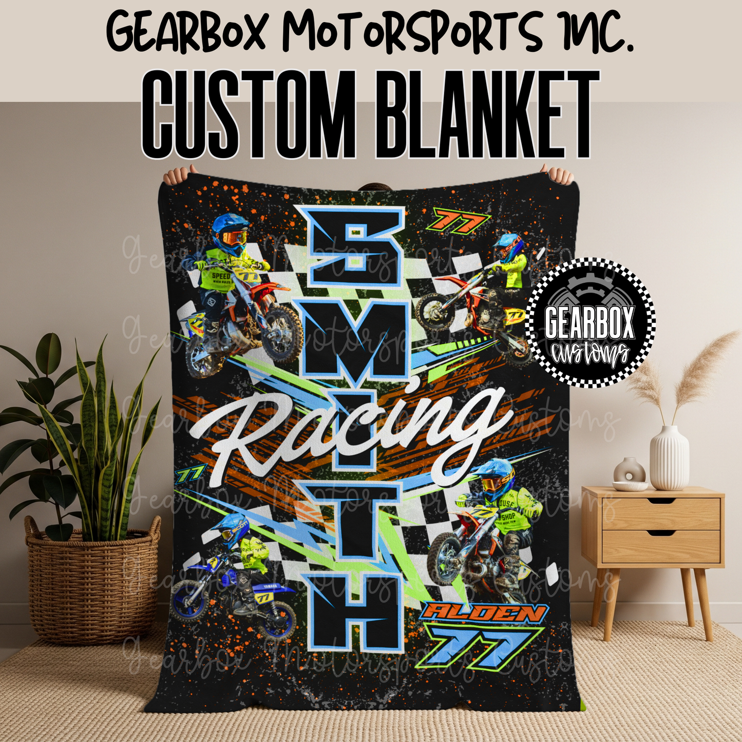 Custom Fleece Blankets: Single or 2-Sided