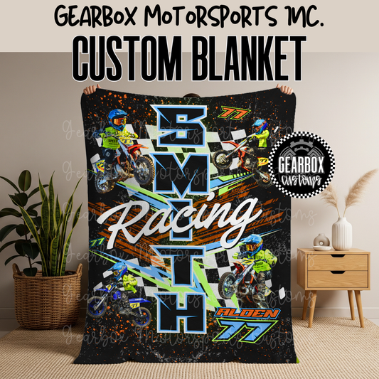 Custom Fleece Blankets: Single or 2-Sided