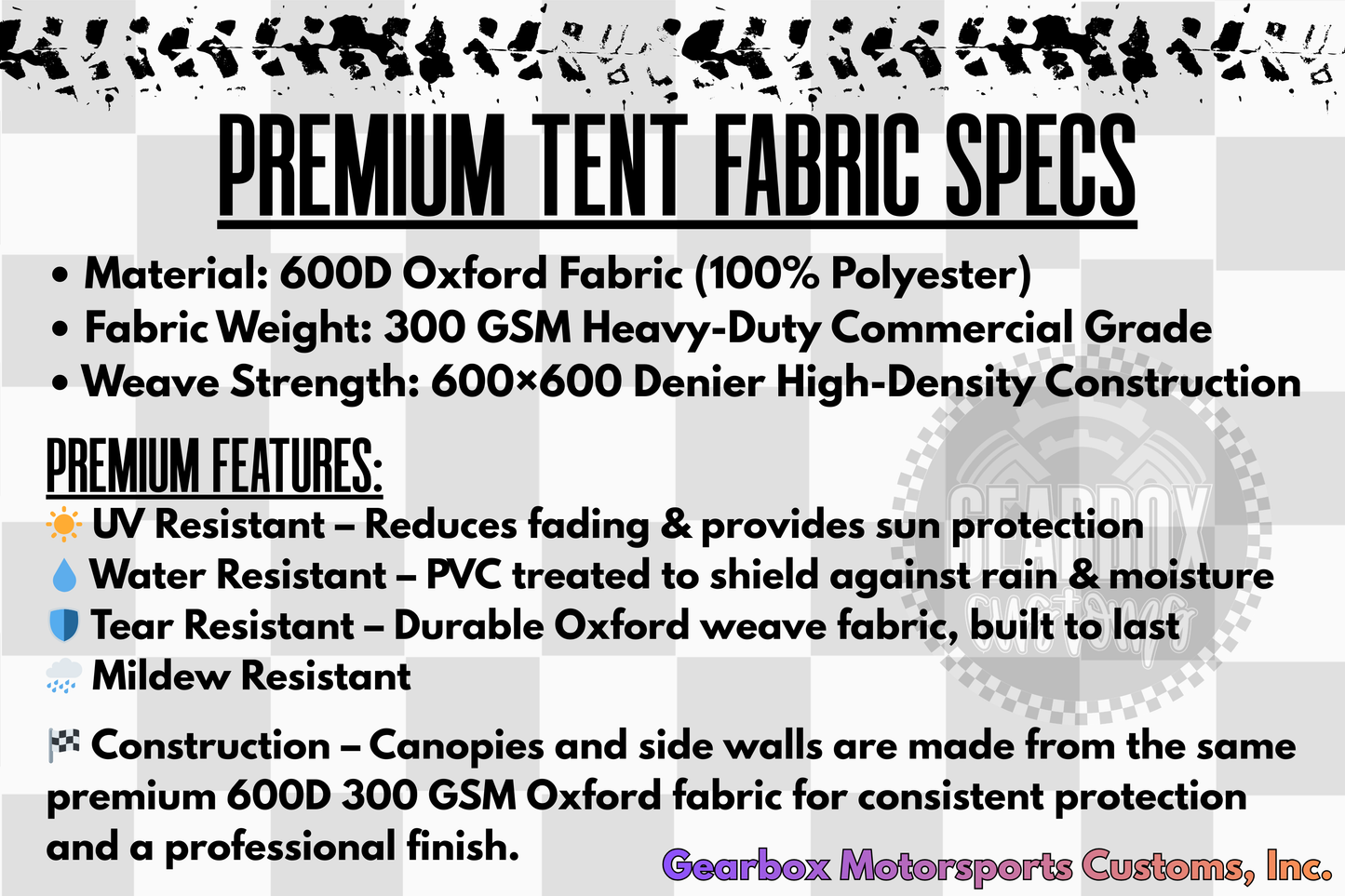 Custom Pop-Up Tent DEPOSIT ONLY