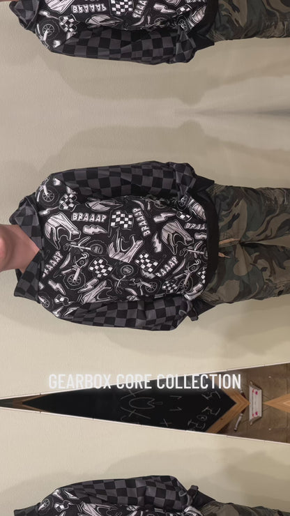 RTS Core Collection Moto Hooded Pullover